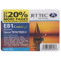 Картридж JetTec для Epson Stylus Photo R270/T50/TX650 аналог C13T08224A10/C13T11224A10 ( Картридж) C