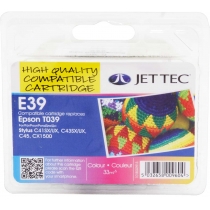 Картридж JetTec для Epson Stylus C41/C43/C45 аналог C13T03904A ( Картридж) Color (110E003913) повыше