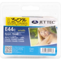 Картридж JetTec для Epson Stylus C64/C84 аналог C13T044240 ( Картридж) Cyan (110E004402) повышенной