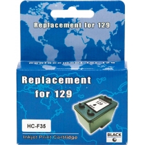 Картридж MicroJet для HP DJ 5943/PS 2573/8053/8753 аналог HP №129 ( Картридж) C9364HE Black (HC-F35)