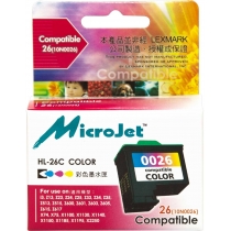 Картридж MicroJet для Lexmark CJ Z13/23/33 аналог №26 ( Картридж) 10N0026 Color (HL-26C)