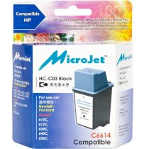 Картридж MicroJet для HP DJ 610C/640C/656C аналог HP №20 ( Картридж) C6614DE Black (HC-C03)