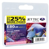 Картридж JetTec для Epson Stylus Photo P50/PX660/PX720WD аналог C13T08064010 ( Картридж) Light Magen
