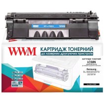 Картридж тон. WWM для HP LJ P2015/P2014/M2727 аналог Q7553A Black ( 3000 ст.) (LC27N)