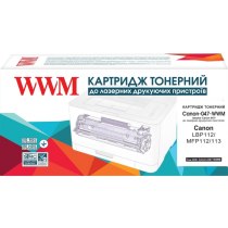 Картридж для Canon i-Sensys MF-112 WWM 47  Black Canon-047-WWM