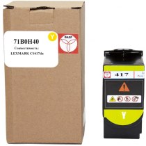 Картридж для Lexmark CS417 BASF 71B0H40  Yellow BASF-KT-71B0H40