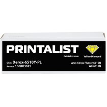 Картридж для Xerox Phaser 6510, 6510N, 6510DN PRINTALIST 106R03695  Yellow Xerox-6510Y-PL