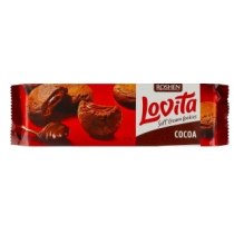 Здобне печиво Lovita Soft Cream Cookies cocoa 127г