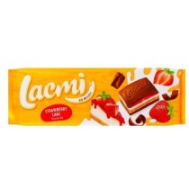 Шоколад Lacmi молочний Strawberry cake 275г