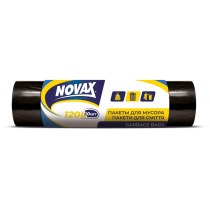 Пакети для сміття ТМ NOVAX 120 л 10 шт