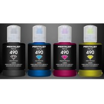 Комплект чорнил для Canon PIXMA G1010 PRINTALIST  4х140г PL490SET4