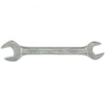 Ключ ріжковий, 17 х 19 мм, хромований, SPARTA