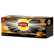 Чай пакетований чорний Lipton Earl Grey Orange 25 пакетиків