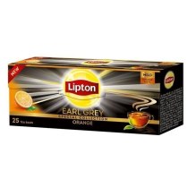 Чай пакетований чорний Lipton Earl Grey Orange 25 пакетиків