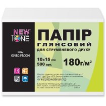 Фотопапір NEWTONE глянсовий 180г/м кв, 10см x 15см, 500арк (G180.F500N)