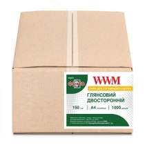 Фотопапір WWM глянсовий двосторонній 150г/м кв, A4, 1000л (GD150.1000)