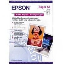 Фотопапір Epson Matte Paper-Heavyweight матовий 167г/м кв, A3+, 50л (C13S041264)