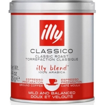 Кава мелена ILLY Classico  з/б, 125г