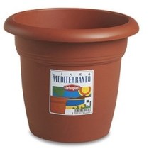 Горщик ТМ STEFANPLAST Linea Mediterraneo 20см теракот.