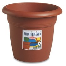 Горщик ТМ STEFANPLAST Linea Mediterraneo 26см теракот.