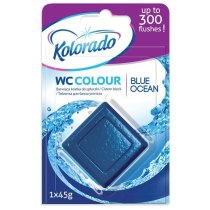 Таблетка для бачка унітазу ТМ KOLORADO WC COLOUR 1 шт СИНЯ