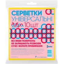 Серветки універсальні віскозні  ТМ Добра Господарочка, 10шт, 30*36 см