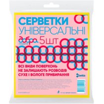 Серветки універсальні віскозні ТМ Добра Господарочка, 5шт, 30*36 см