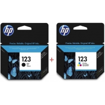 Комплект струменевих картриджів HP Deskjet 2130 №123 Black/Color (Set123)