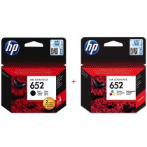 Комплект струменевих картриджів HP Deskjet Ink Advantage 1115/3635 №652 Black/Color (Set652)