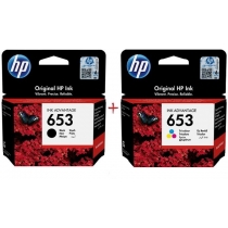 Комплект струменевих картриджів HP DJ IA 6075/6475 HP 653 Black/Color (Set653)