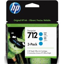 Картридж HP 712 Cyan 3-Pack 29 мл (3ED77A)