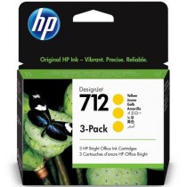 Картридж HP 712 Yellow 3-Pack 29 мл (3ED79A)