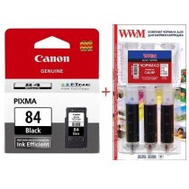 Картридж Canon Pixma E514 PG-84Bk + Заправочный набор Black (Set84-inkB)