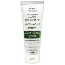 Аюрведична МАСКА для обличчя з проблемною шкірою ТМ TRIUGA ANTI-ACNE Neem, 75 мл