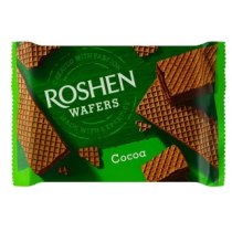 Вафлі Roshen Wafers какао ВКФ 72г