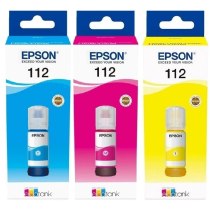 Набір оригінальних чорнил Epson для L15150/15160 №112 3шт x 70мл C/M/Y (SET112C/M/Y)