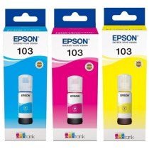 Набір оригінальних чорнил Epson для L3100/3110/3150 №103 3x65мл C/M/Y (SET103C/M/Y)