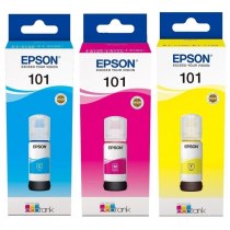 Набір оригінальних чорнил Epson для L4150/4160 №101 3шт x 70мл C/M/Y (SET101C/M/Y)