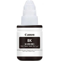 Контейнер з чорнилами Canon для Pixma G1400/G2400/G3400 GI-490B 135мл Black (0663C001)