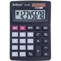 Калькулятор напівпрофесійний Brilliant BS-008