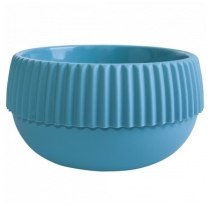 Вазон ТМ Алеана "Бохо"низький d18,сизо-блакитний