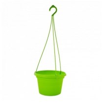 Вазон ТМ Алеана "Глорія" з підвіскою 20*13см, (оливковий)