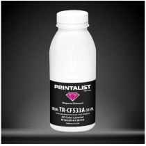 Тонер PRINTALIST для HP CLJ M180/M181/M154 бутль 35г Magenta (TR-CF533A-35-PL)