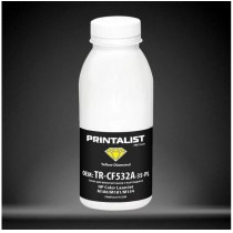 Тонер PRINTALIST для HP CLJ M180/M181/M154 бутль 35г Yellow (TR-CF532A-35-PL)