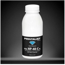 Тонер PRINTALIST для HP CLJ універсальний бутль 40г Cyan (HP-40-C-PL)