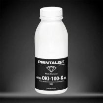 Тонер PRINTALIST для OKI універсальний бутль 100г Black (OKI-100-K-PL)