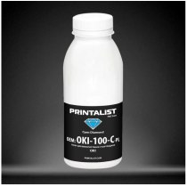 Тонер PRINTALIST для OKI універсальний бутль 100г Cyan (OKI-100-C-PL)