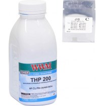 Тонер + чіп WWM для HP CLJ Pro 200/M251/M276n бутль 60г Cyan (TC200C)