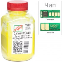 Тонер + чіп АНК для Canon MF610/630 бутль 70г 2300 ст. Yellow (3203116)