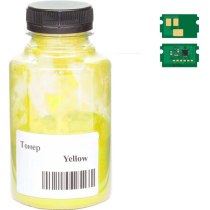 Тонер + чіп АНК для Kyocera Mita ECOSYS P5026/P5526, TK-5240 бутль 90г Yellow (3203563)